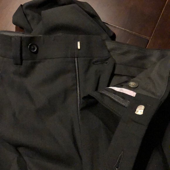 Black Wool Slacks sz 38 - Picture 5 of 6